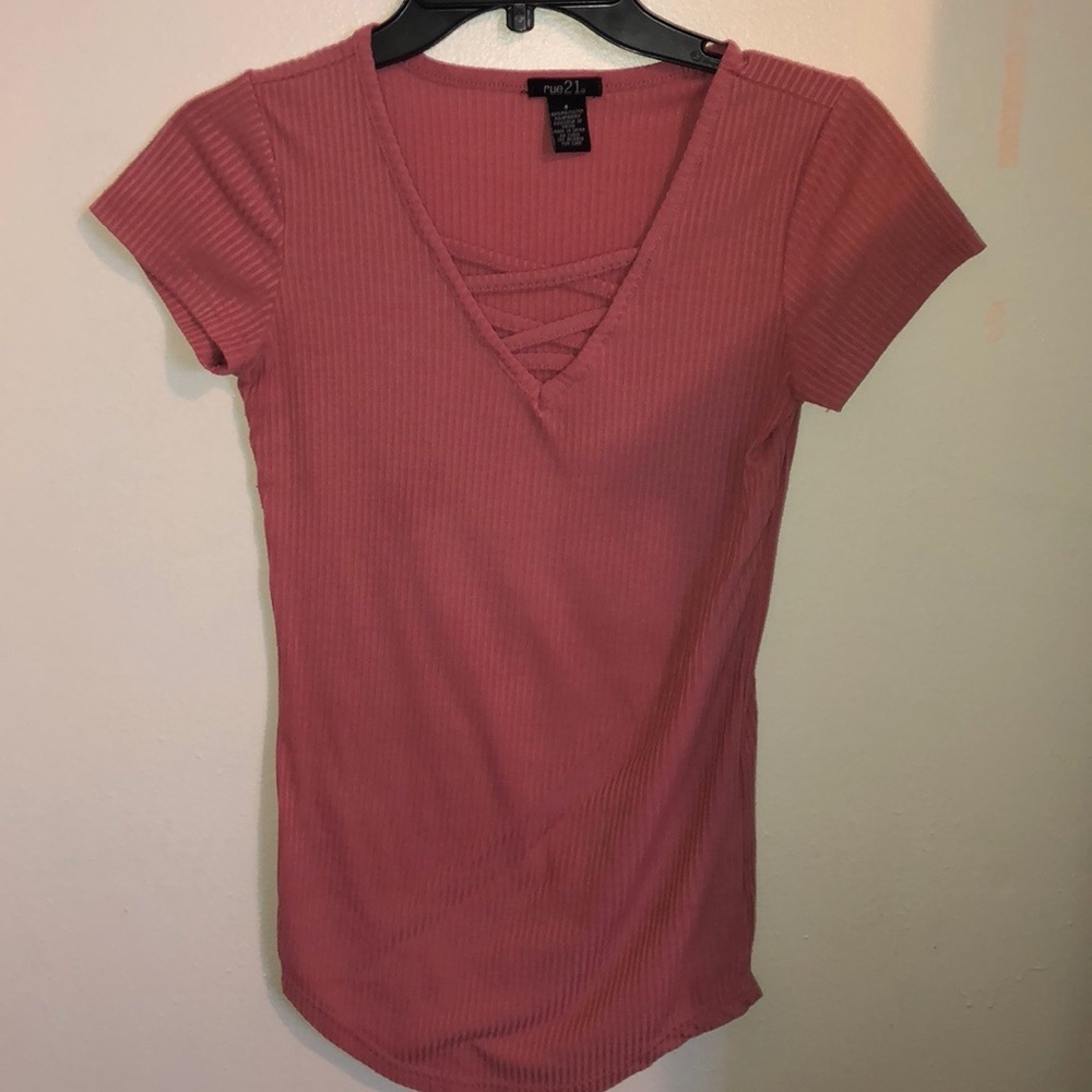 Pink top